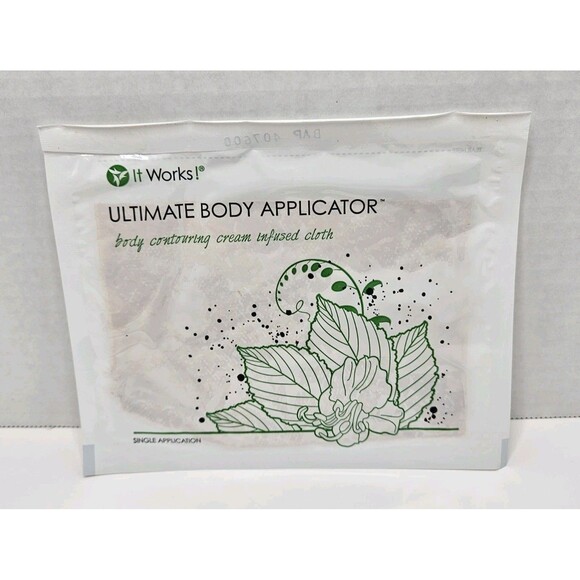 It Works! Ultimate Body Applicator Contouring Wraps, 4 Applications New Open Box - Picture 4 of 5